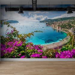 Aerial View Art | French Riviera Wall Murals