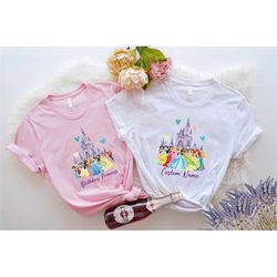 Disney Birthday Princess Shirt, Disneyland Custom Princess Shirt, Disney Vacation Shirt, Disney Birthday Girl Shirt