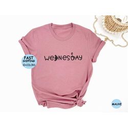Wednesday shirt, Today Wednesday Tee, Trendy Wednesday Night Tee, working days Shirt, weekday Tee, Cute Funny day Tee, D