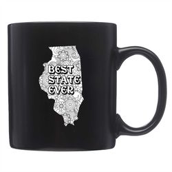 Illinois Mug, Illinois Gift, IL Mug, IL Gift, Illinois State, Illinois Pride, State Mug, Home State Mug, Chicago Illinoi