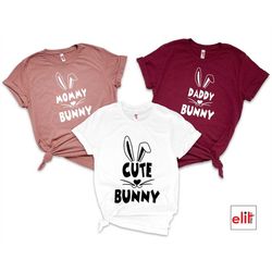 Easter Bunny Ears Family Matching Shirts, Easter Day Shirt, Spring Lover Tee, Happy Easter Tshirt, Trendy Easter Shirt,