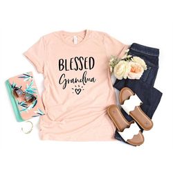 Blessed Grandma Shirt, Grandma Gift, Nana Shirt, Blessed Gift, Mom Life Shirt, Christmas Gift Grandma, Bible Verse Shirt
