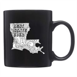 Louisiana Mug, Louisiana Gift, LA Mug, LA Gift, Cute Louisiana Mug, New Orleans Mug, State Mug, Louisiana Cup, Louisiana