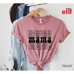 Mama Mirrored Shirt, Mothers Day Shirt, Mom Shirt, Gift Shirt for Mother's Day, Cute Mom Gift Shirt, Best Mom T-Shirt, F