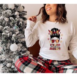 I'm So Freaking Merry Shirt, Winter Christmas Sweatshirts, Merry Christmas Shirt, Christmas Tee, Trendy Christmas Tees,