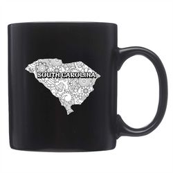 State Mug, State Pride Mug, South Carolina Cup, South Carolina State, South Carolina Gifts, Gift South Carolina, South C
