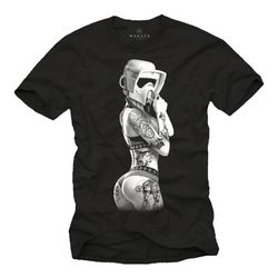 Tattoo Trooper - Ink T-Shirt for Men black - Cool Gift Idea for him S-XXXXXL