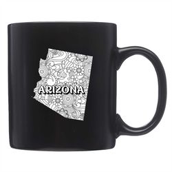 Cute Arizona Mug, Cute Arizona Gift, Arizona Mugs, Arizona Coffee, State Mug, Arizona Gifts, AZ Mug, AZ Gift, Arizona Cu