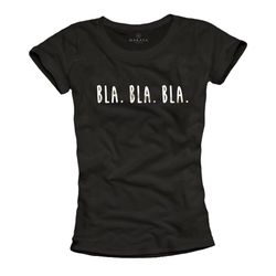 Funny Nerd Tshirts - BLA BLA BLA - Womens Fashion Top Cool T-Shirt design S-M-L