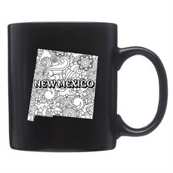 Cute New Mexico Mug, Cute New Mexico Gift, New Mexico Cup, New Mexico Gifts, NM Mug, NM Gift, State Mug, State Gift, USA
