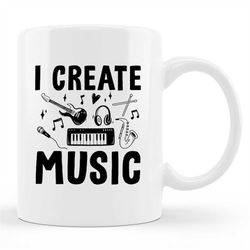 Musician Mug, Musician Gift, Music Mug, Music Teacher Gift, Guitar Mug, Band Mug, Musician Gifts, Drummer Mug, Music Lov