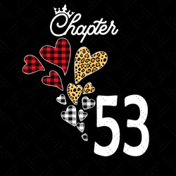 Chapter 53 Happy Birthday Svg, Birthday Svg, Chapt