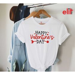 Happy Valentine's Day Shirt, Valentines Day Shirt, Valentine's Day Gift, Valentines Day Gift For Womens