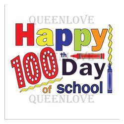 Happy 100th day of school,100th day of school svg, 100 days of school, 100th day of school 2023, 100th day of school cli