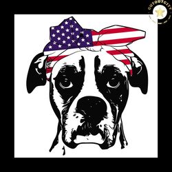 American Dog, Independence Day Svg, 4th Of July, Dog Lover, Dog Gift, Dog Shirt, Patriotic Svg, America Flag, Independen