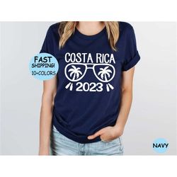 Costa Rica 2023 Holiday Shirt, Travel shirt, Summer Family shirt, Costa Rica Vacation Shirt, Family Reunion 2023 Tee, Cu