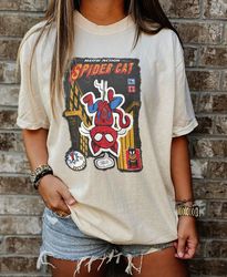 Spider Cat Tshirt, Spider Man Across The Spider Verse Shirt, Spider Verse Team Shirt, Marvel Shirt, Spiderman Shirt, Gif