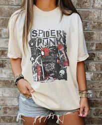 Spider-Punk Shirt, Spider Man Across The Spider Verse Tee, Spider Verse Team Shirt, Spider Cat Tshirt, Marvel Shirt, Gif