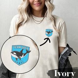 Team Orca Whale Shirt, Sink the Rich Shirt, Meme Funny Animal Revolution Yacht Boats Shirt, Gladys the Yacht-Sinking Orc