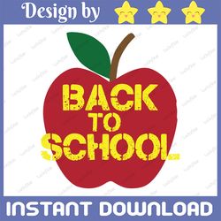 Apple SVG, Teacher SVG, Back To School SVG , Cricut files, Silhouette Cut Files , Cutting Files,Back to school svg