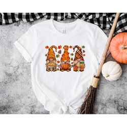 Fall Gnomes Shirt, Thanksgiving Sweatshirt, Gobble Shirt, Fall Shirt, Thanksgiving Shirt, Turkey Shirt, Coffee Thanksgiv