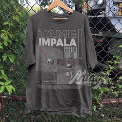 Tame Impala Vintage Bootleg Inspired Tee , Graphic Unisex Tee , Tame Impala Vintage T-Shirt , Tame Impala Currents Shirt