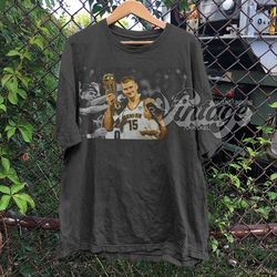 Nikola Jokic Shirt, Basketball shirt, Classic 90s Graphic Tee, Unisex, Vintage Bootleg, Gift, Retro Tee