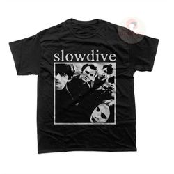 Slowdive Unisex T-Shirt - Souvlaki Album Tee - Music Band Graphic Shirt - Printed Music Merch For Gift