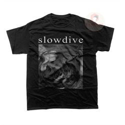 Slowdive Unisex T-Shirt - Catch The Breeze Album Tee - Music Band Graphic Shirt - Printed Music Merch For Gift