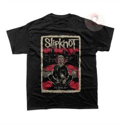 slipknot unisex t-shirt - rock band tee - metal band merch - rock music poster