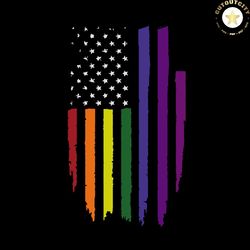 America Flag, Lgbt Svg, Gay Svg, Lesbian Svg, Rainbow Lgbt Flag, America Flag Svg, Lgbt Flag Svg, Human Lgbt Flag, Lgbt