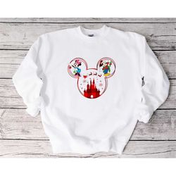 Mickey Mouse Disneyland Shirt, Mickey Mouse Shirt, Disney Shirt, Christmas Shirt, Christmas Sweatshirt, Santa Shirt, Win
