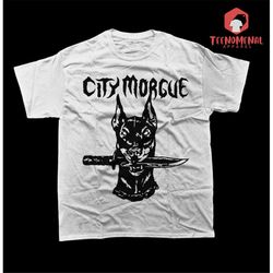 City Morgue Unisex Shirt - ZillaKami Tee - SosMula Merch - Streetwear Cotton Rapper Shirt - Music Graphic T-Shirt for Gi