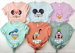 Disney Best Day Ever Comfort Colors Shirt, Vintage Disney Characters Shirt, Mickey Minnie Shirt, Disney Family Shirt, Di