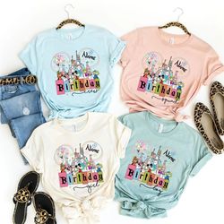 Disney Birthday Custom Comfort Colors Shirt, Birthday Mickey Shirt, Birthday Family Shirt, Disney Birthday Squad Shirt,