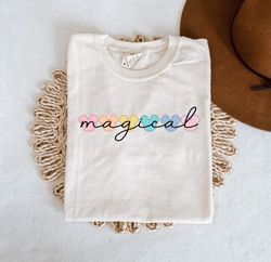 Disney Magical Mickey Head Comfort Colors Shirt, Colorful Vacay Shirt, Disney Aesthetic Shirt, Disney world Shirt, Disne