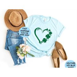 Four Leaf Clover Sweatshirt, St Patricks Day Shirt, St Patricks Day Gifts, Women St Patricks Day Shirt, Saint Pattys Day