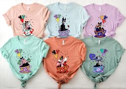 Hocus Pocus Teacup Balloon Comfort Colors Shirt, Sanderson Sisters Shirt, Disney Witch Tee, Disney Scary Movie, Disneyla