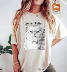 Reputation Cat Comfort Colors Shirt, The Eras Tour Cat Shirt, Karma Is A Cat Shirt, Swiftie Shirt, Taylor Swift Shirt,Mi