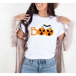 Boo Shirt, Halloween Shirt, Spider Shirt, Pumpkin Shirt, Fall Shirt, Spooky Shirt, Skull Shirt, Skeleton Shirt, Hallowee