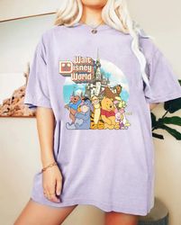 Winnie The Pooh Comfort Colors Shirt, The Pooh and Friends Shirt, Retro Pooh Bear Shirt, Vintage Disneyworld Shirt, Disn