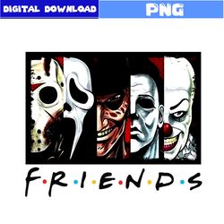 Michael Myers Png, Ghostface Png, Jason Voorhees Png, Horror Friends Face Png, Horror Character Png, Halloween Png