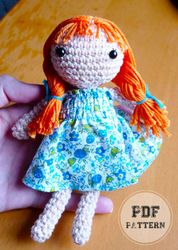 DOLL PATTERNS Easy Beginner Crochet Doll PDF Free Pattern