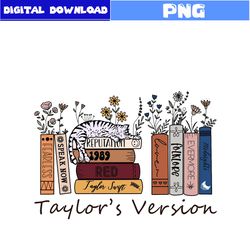 Albums As Books Png, Books Lover Taylor Png, Taylor Version, Swift Png, Book Png, Png File