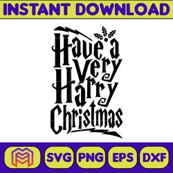Harry Potter Svg,Harry Potter Christmas Svg, Christmas Svg, Dxf ,Png Digital Download
