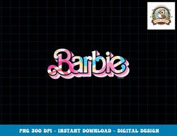 Barbie - Pastel Pattern Logo png, sublimation copy