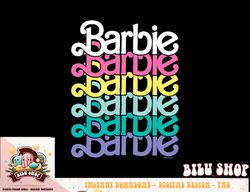 Barbie - Stacked Spring Logo png, sublimation copy