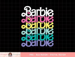 Barbie - Stacked Spring Logo png, sublimation copy