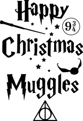 Harry Potter Movie Christmas Logo Svg , Harry Potter Svg Files