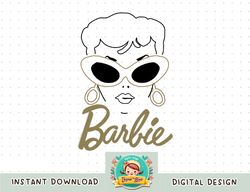 Barbie 60th Anniversary Gold Glasses LS png, sublimation Long Sleeve png, sublimation copy